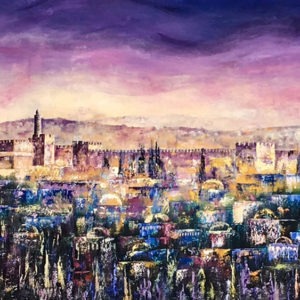 Jerusalem at Dusk