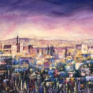 old city twilight