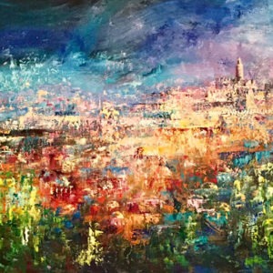 Sun Shines on Holy City